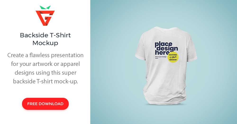 This free to download resource comes as a . Backside T Shirt Mockup Graphberry Com