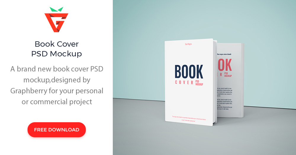 Image 3000+ vectors, stock photos & psd files. Book Cover Psd Mockup Graphberry Com