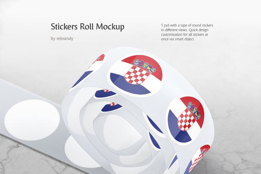 Customize wall sticker design through “replace wall” layer, change the color of the wall and use suitable colors for the wall art. 47 Free Sticker Mockup Psd Best Templates 2022 Graphic Cloud