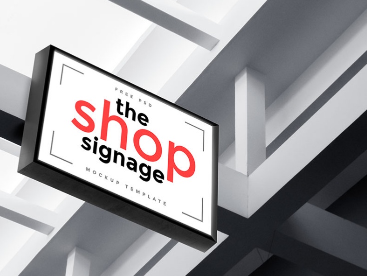 Encourages us to release more free products. 15 Signage Mockup Psd Free Download For Branding Graphic Cloud