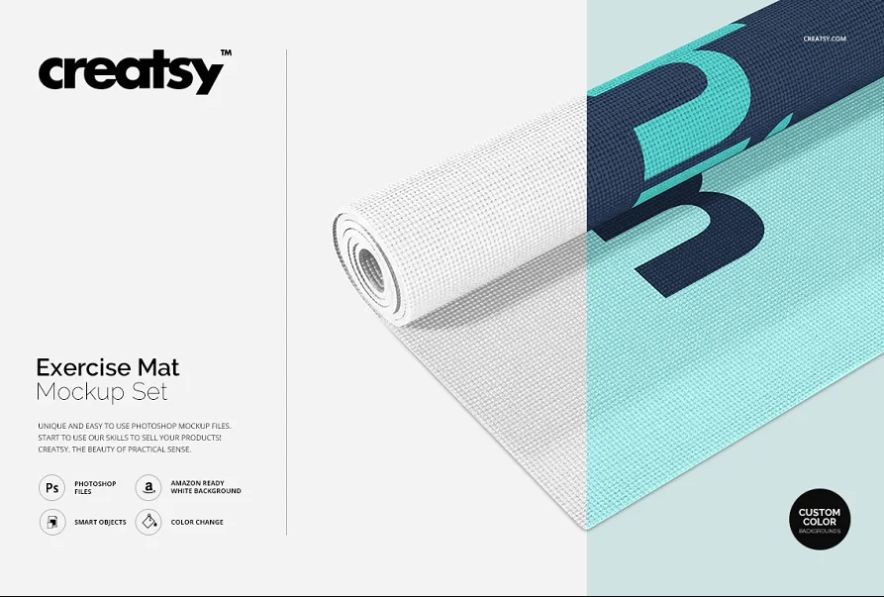 It has a adobe photoshop format, and belongs to apparel mockups category. 11 Free Yoga Mat Mockup Psd Download Graphic Cloud