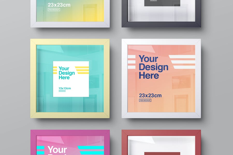 Find & download free graphic resources for square poster mockup. 25 Free Square Frame Mockup Psd Download Graphic Cloud