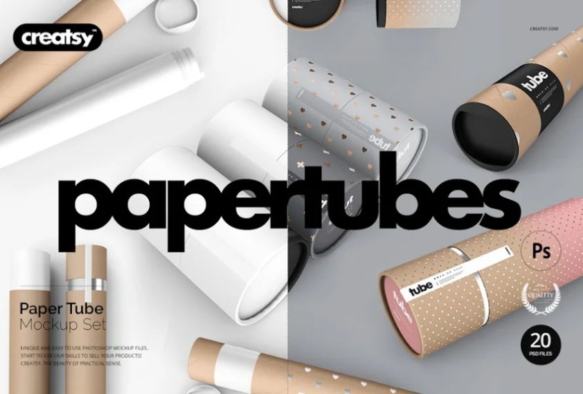 Showcase your brand identity paper tube designs with our flawless and premium quality designed free psd modern paper tube mockup. 21 Free Tube Packaging Mockup Psd Downloads Graphic Cloud