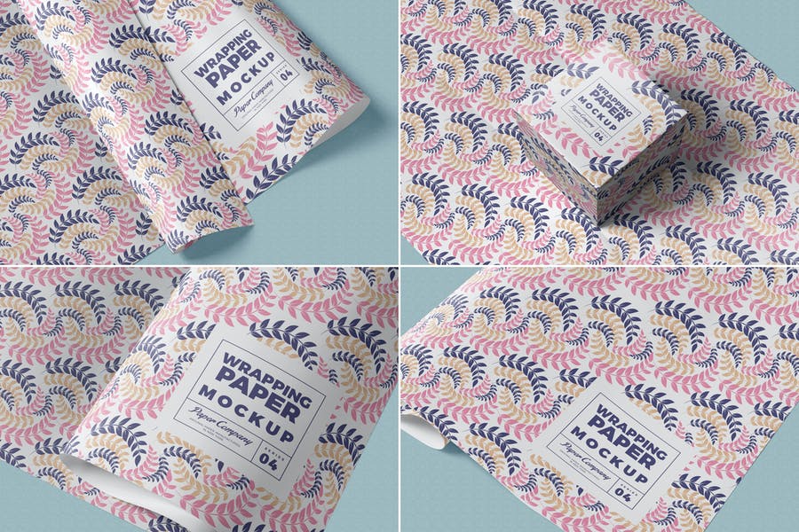This tissue paper mockup and customize it as per your preferences using smart objects, background colours, effects, reflection and shadows. 15 Free Gift Wrapping Paper Mockup Psd Download Graphic Cloud