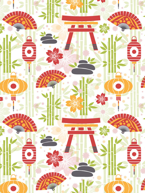 Create a Gentle Flat Oriental Pattern in Adobe Illustator Create a Gentle Flat Oriental Pattern in Adobe Illustator