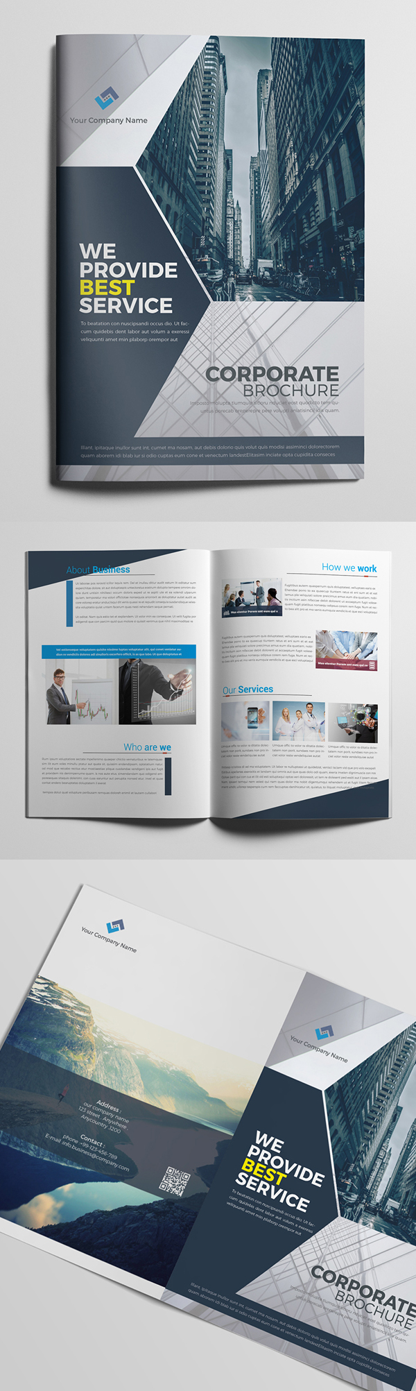 Diseño de folleto/catálogo corporativo Diseño de folleto/catálogo corporativo
