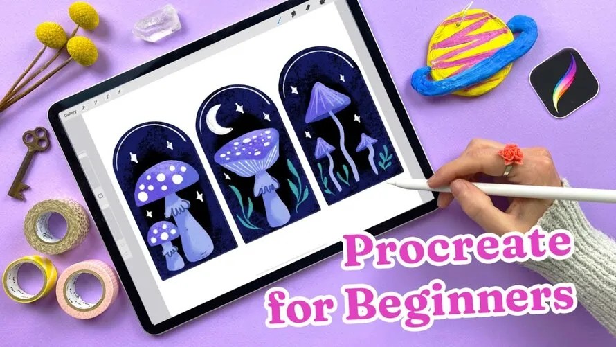 Learn Illustration on the iPad Procreate Tutorials for Beginners Learn Illustration on the iPad Procreate Tutorials for Beginners