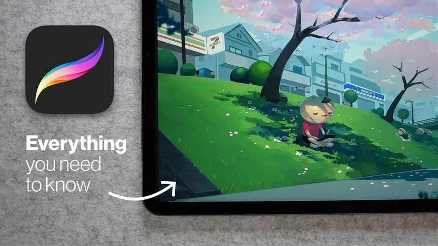 Create Canvas, Sketching, Coloring and Finishing artworks in Procreate Tutorial Create Canvas, Sketching, Coloring and Finishing artworks in Procreate Tutorial