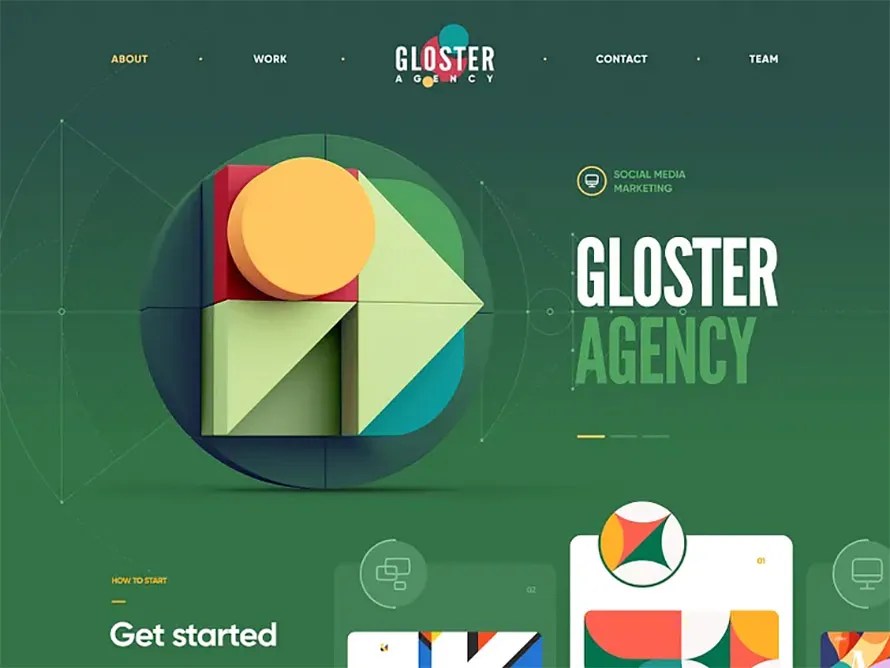 Design do site da agência