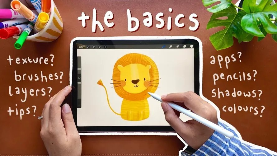 Arte Digital para Iniciantes – O Básico! Como começar + tutorial passo a passo do Procreate Arte Digital para Iniciantes – O Básico! Como começar + tutorial passo a passo do Procreate