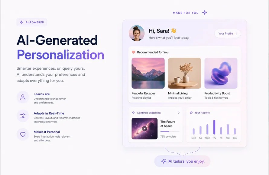 AI-Generated Personalization AI-Generated Personalization