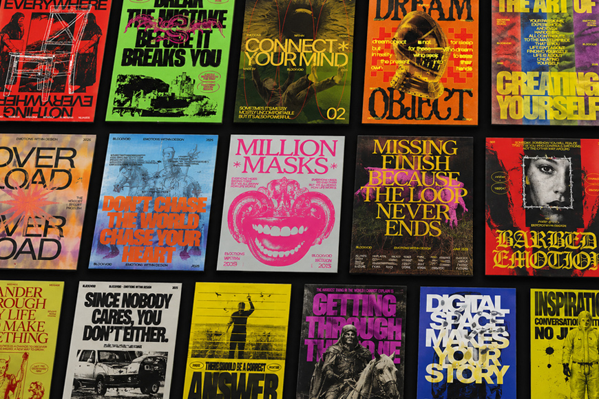 50+ Brutalist Typography Posters to Ignite Your Design Passion