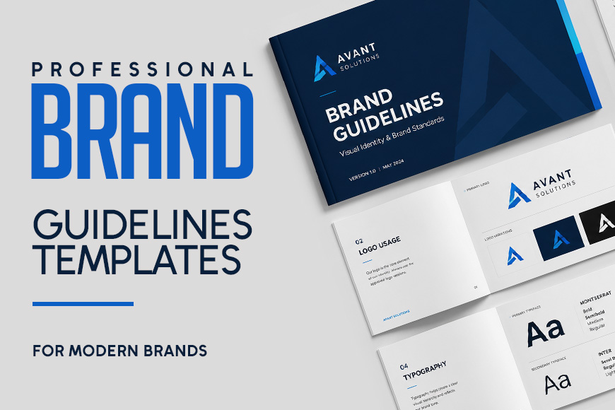 20 Professional Brand Guidelines Templates for Modern Brands