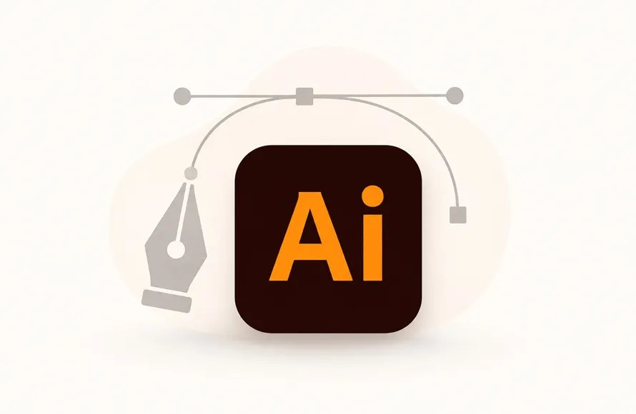 Adobe Illustrator AI Vector Graphics Tool