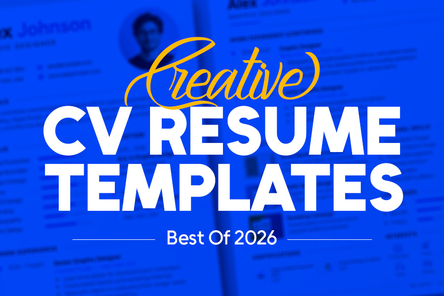 Creative CV Resume Templates – Best Of 2026