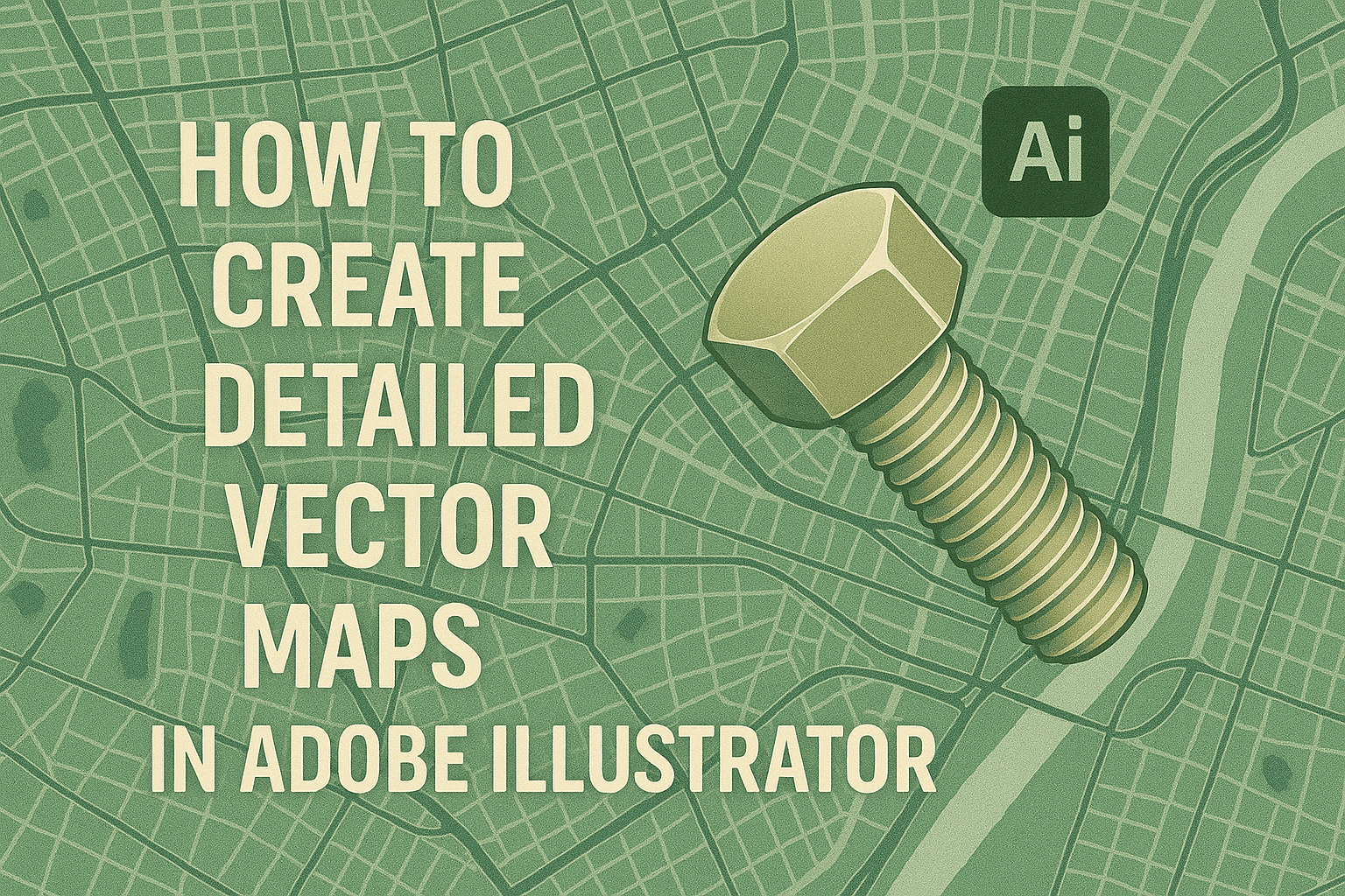 How To Create Detailed Vector Maps In Adobe Illustrator Graphic How To Create Detailed Vector Maps In Adobe Illustrator 