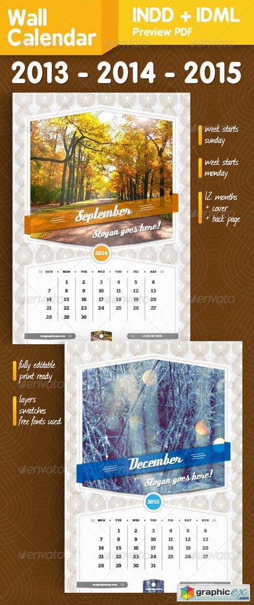How to create a3, a4 size in photoshop? Wall Calendar A3 14 Pages Free Download Vector Stock Image Photoshop Icon