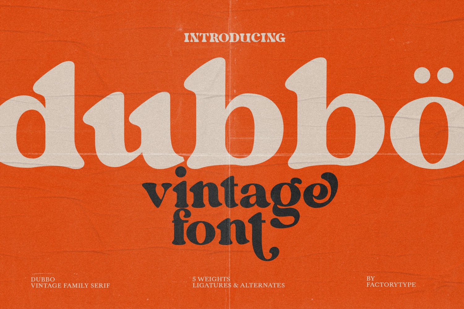 graphic for free - Dubbo Font
