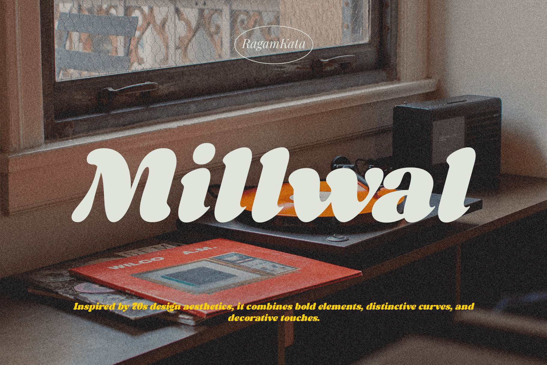 graphic for free - Millwal Vintage Serif Font