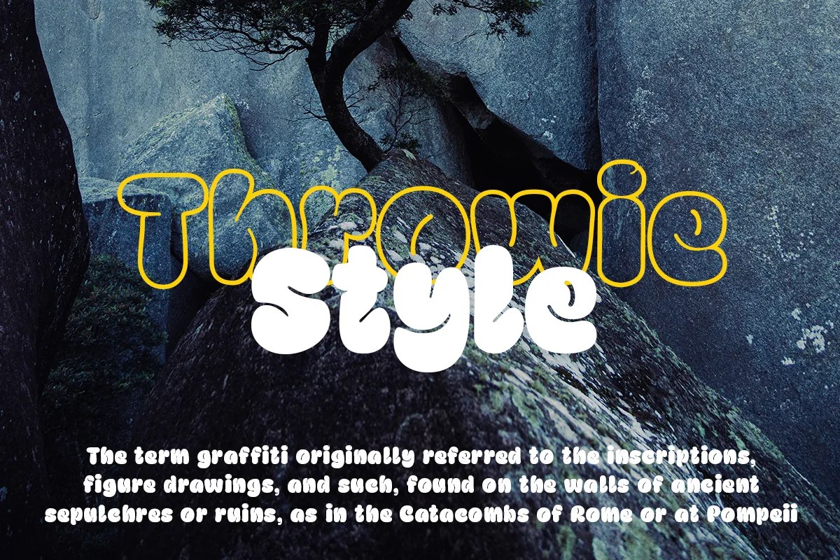 graphic for free - Morage Y2K Retro Font