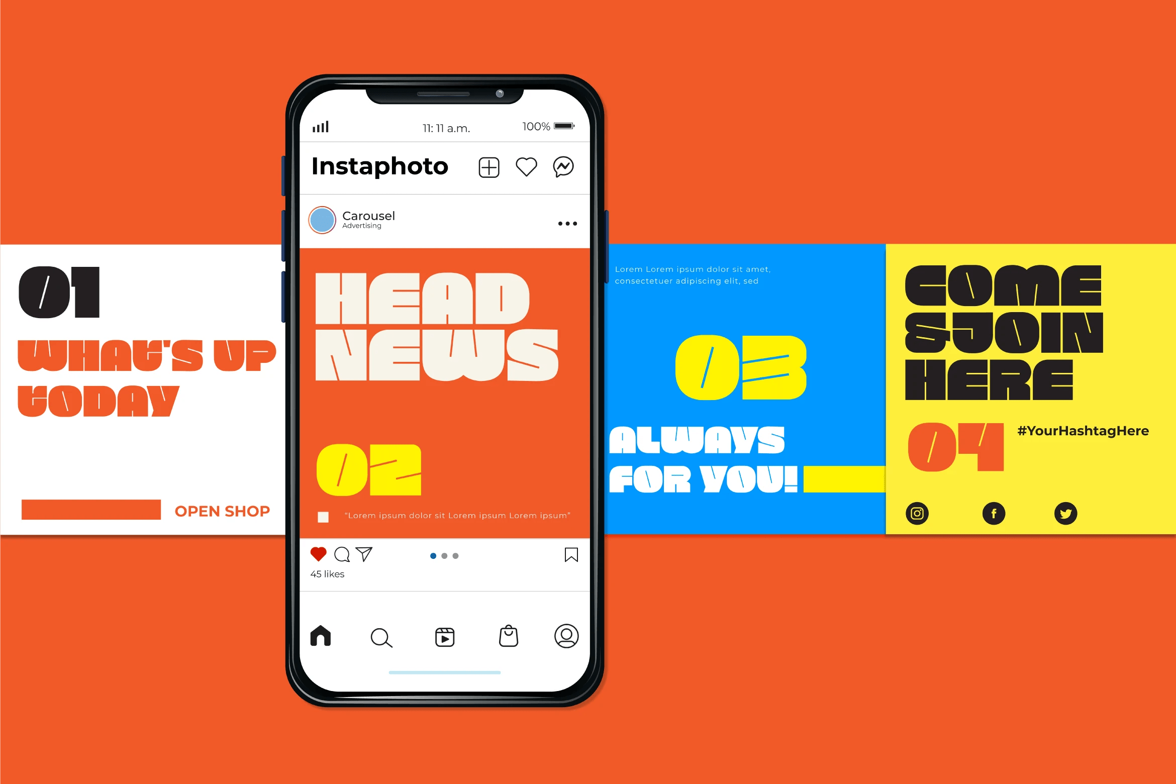 graphic for free - Yourbold Font