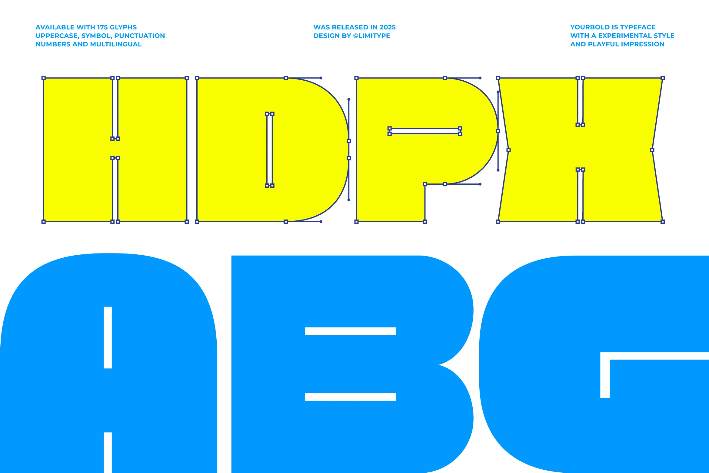 graphic for free - Yourbold Font