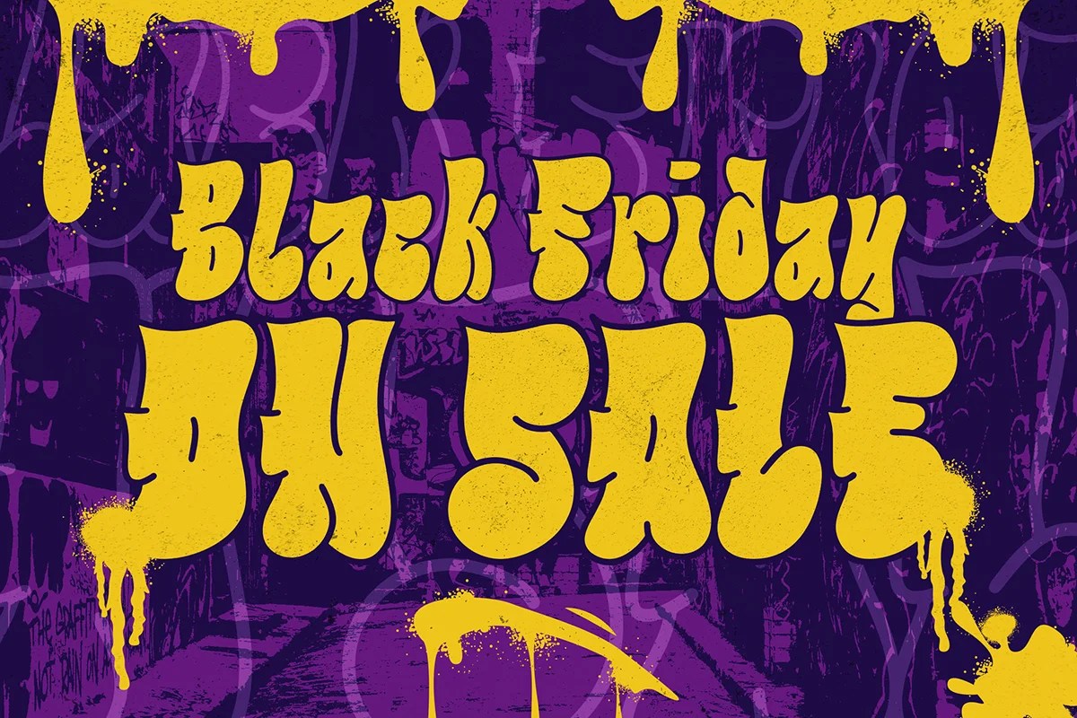 graphic for free - Fiuzz Bold Bubble Graffiti Font