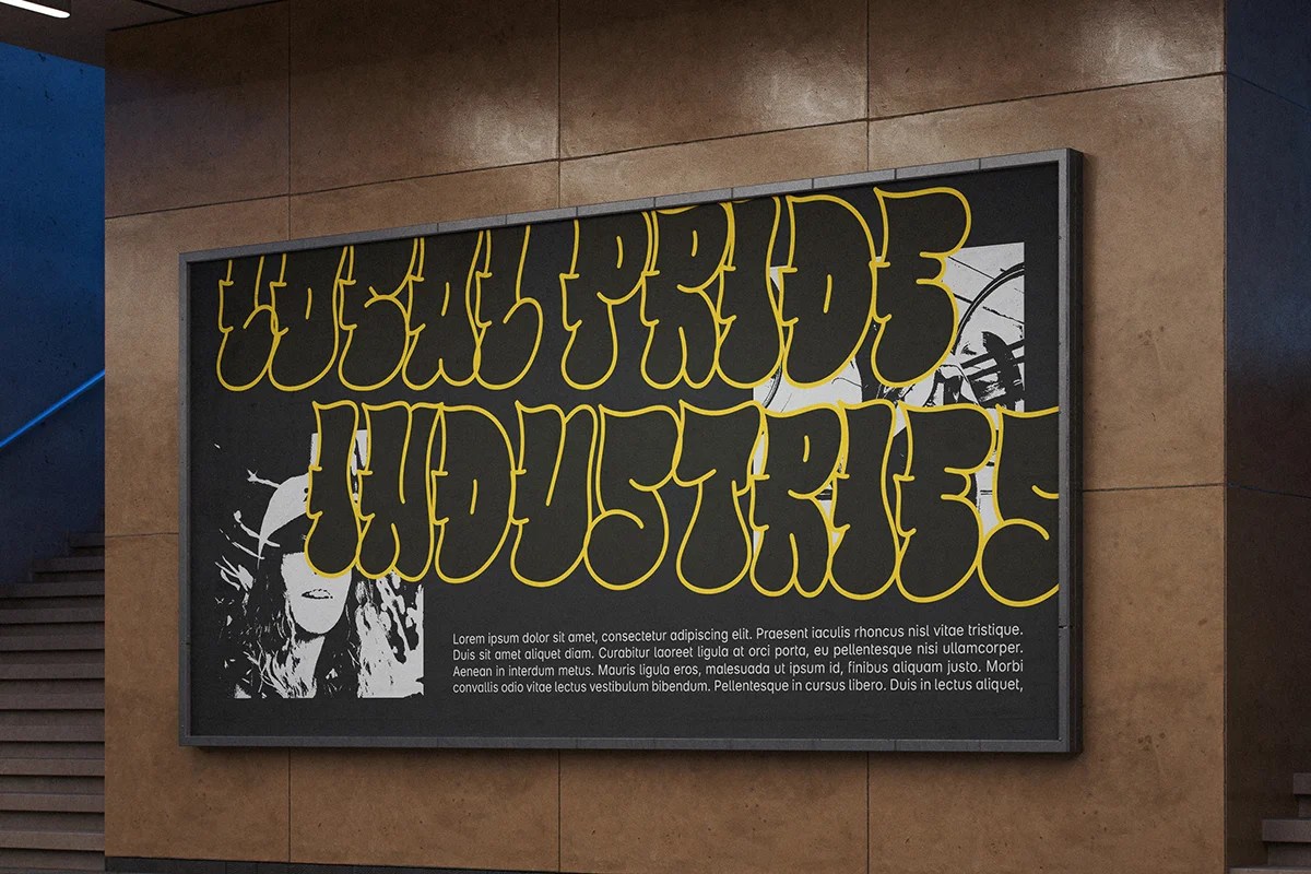 graphic for free - Fiuzz Bold Bubble Graffiti Font
