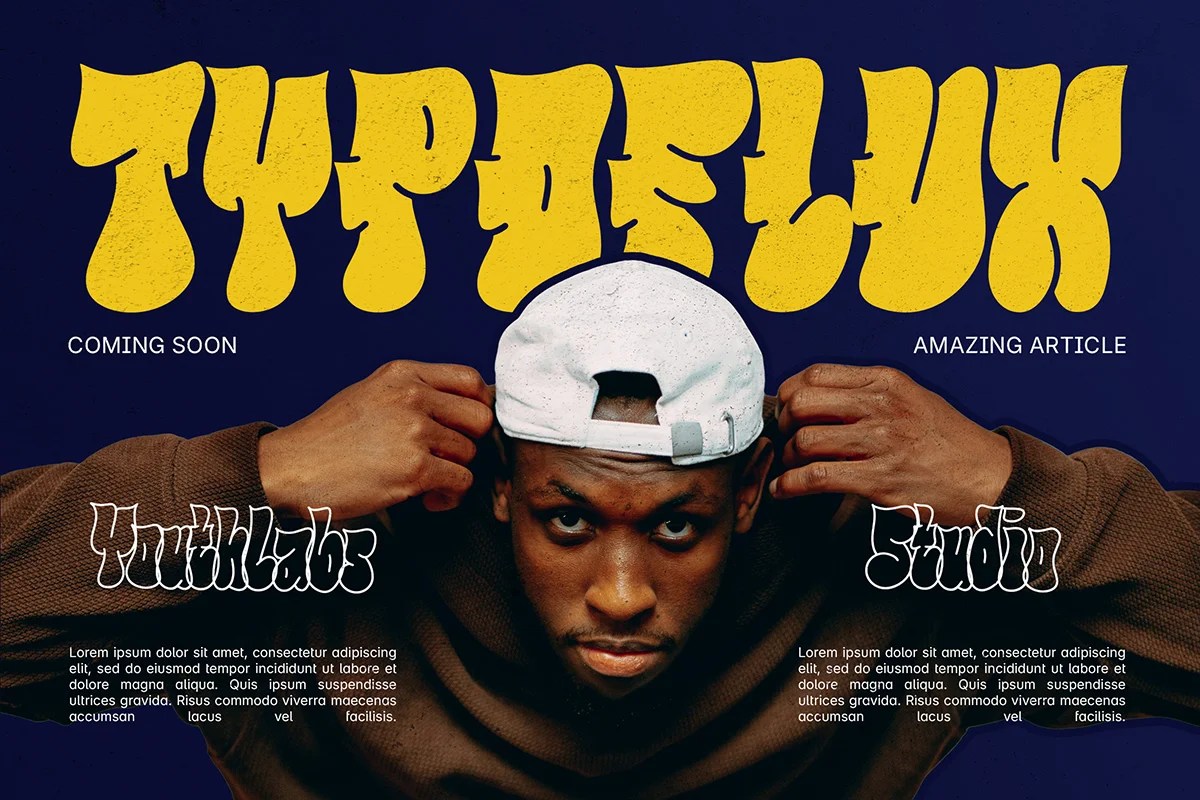 graphic for free - Fiuzz Bold Bubble Graffiti Font