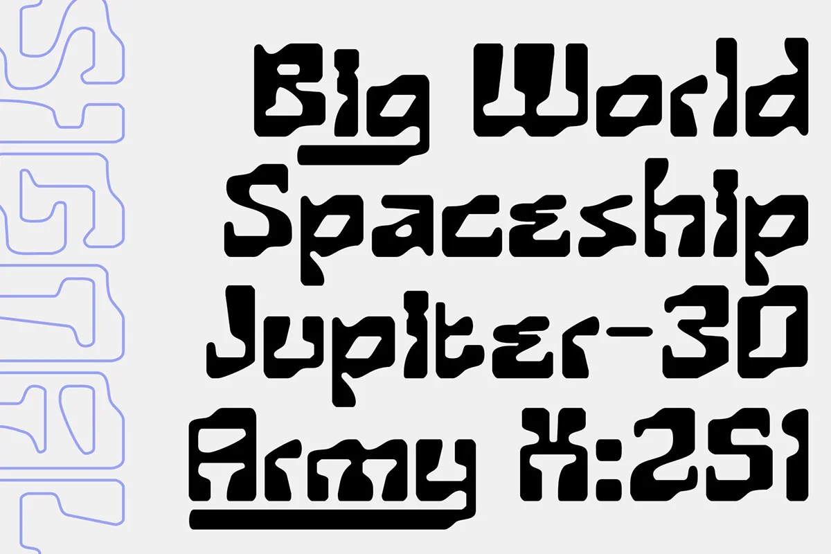 graphic for free - CS Signal Drawn Font