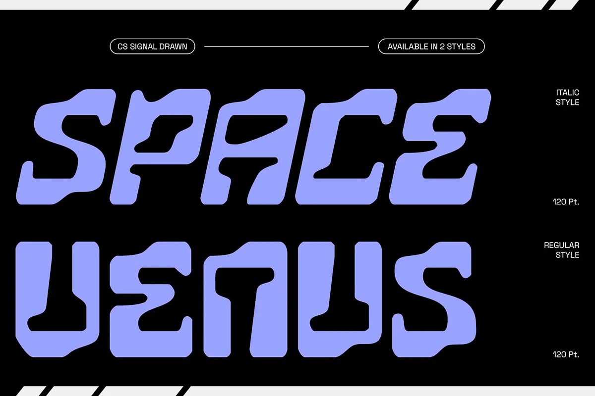 graphic for free - CS Signal Drawn Font
