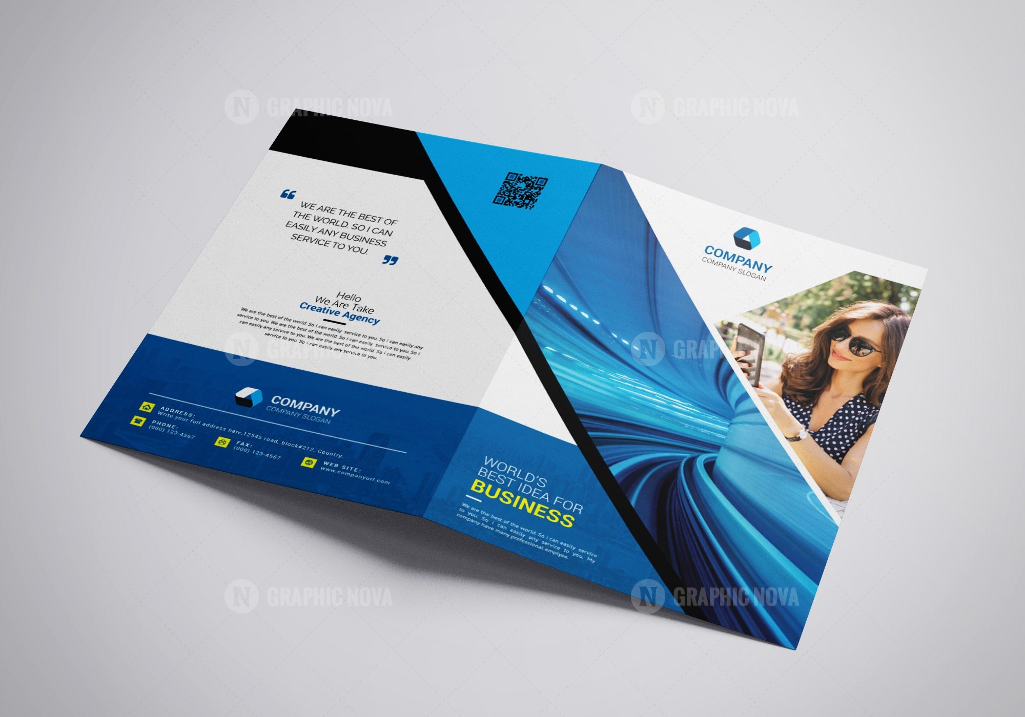 Versatile Brochure Template - Graphic Nova | Stock Graphic Store