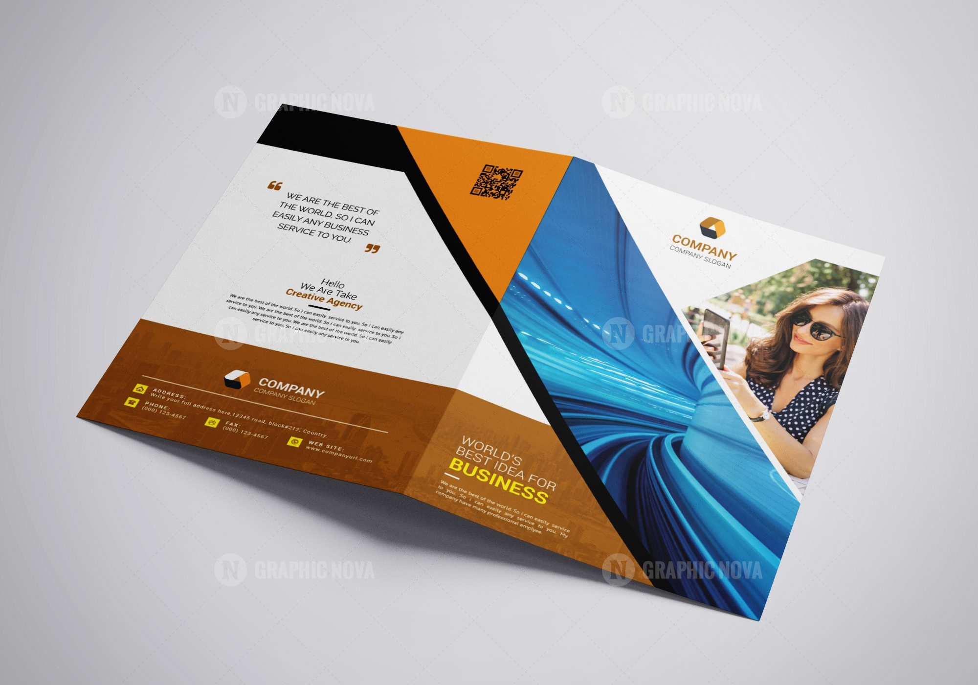 Versatile Brochure Template - Graphic Nova | Stock Graphic Store