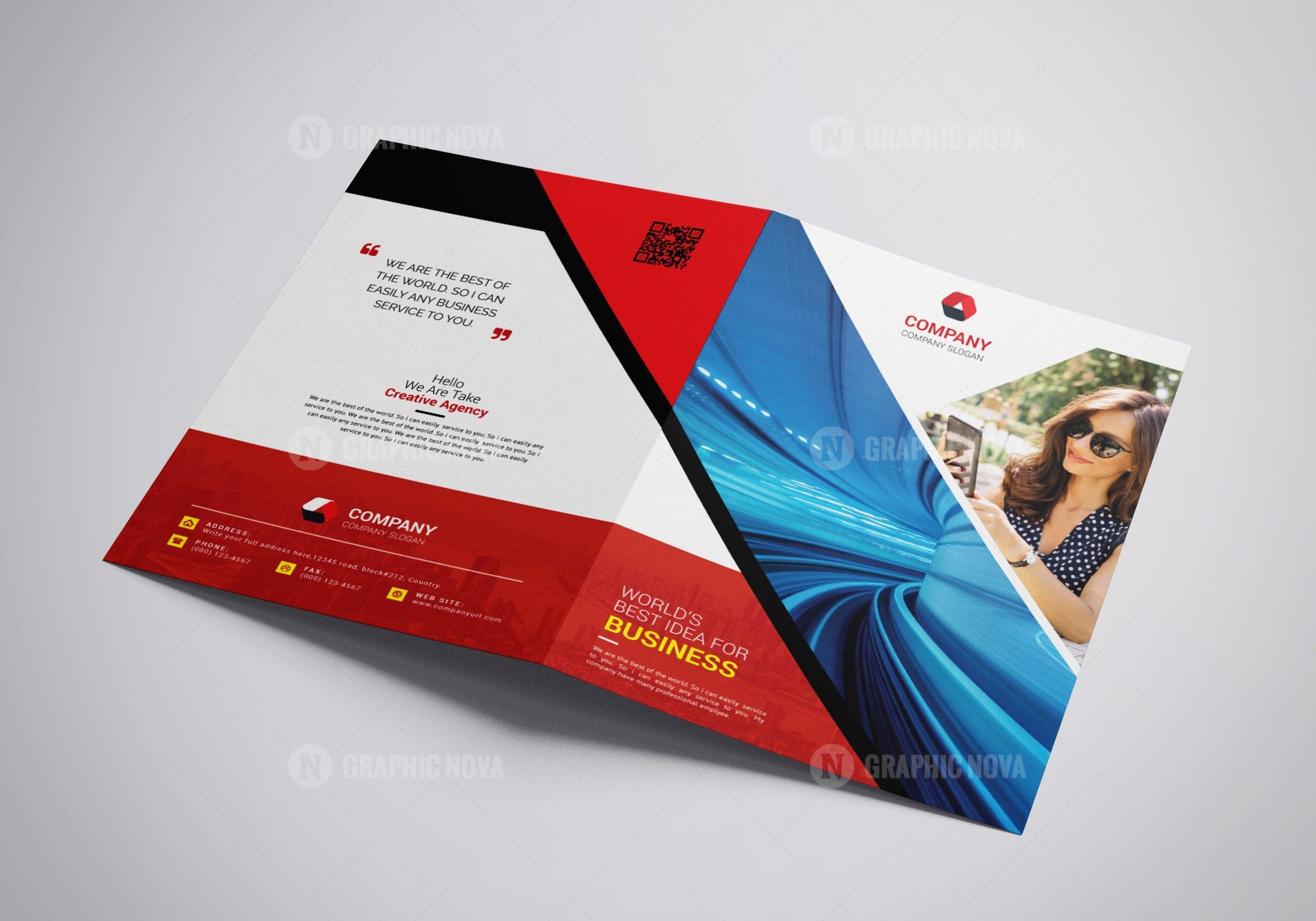 Versatile Brochure Template - Graphic Nova | Stock Graphic Store