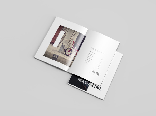 High resolution psd magazine mockups to use when you're designing a magazine . Psd Magazine Mockups