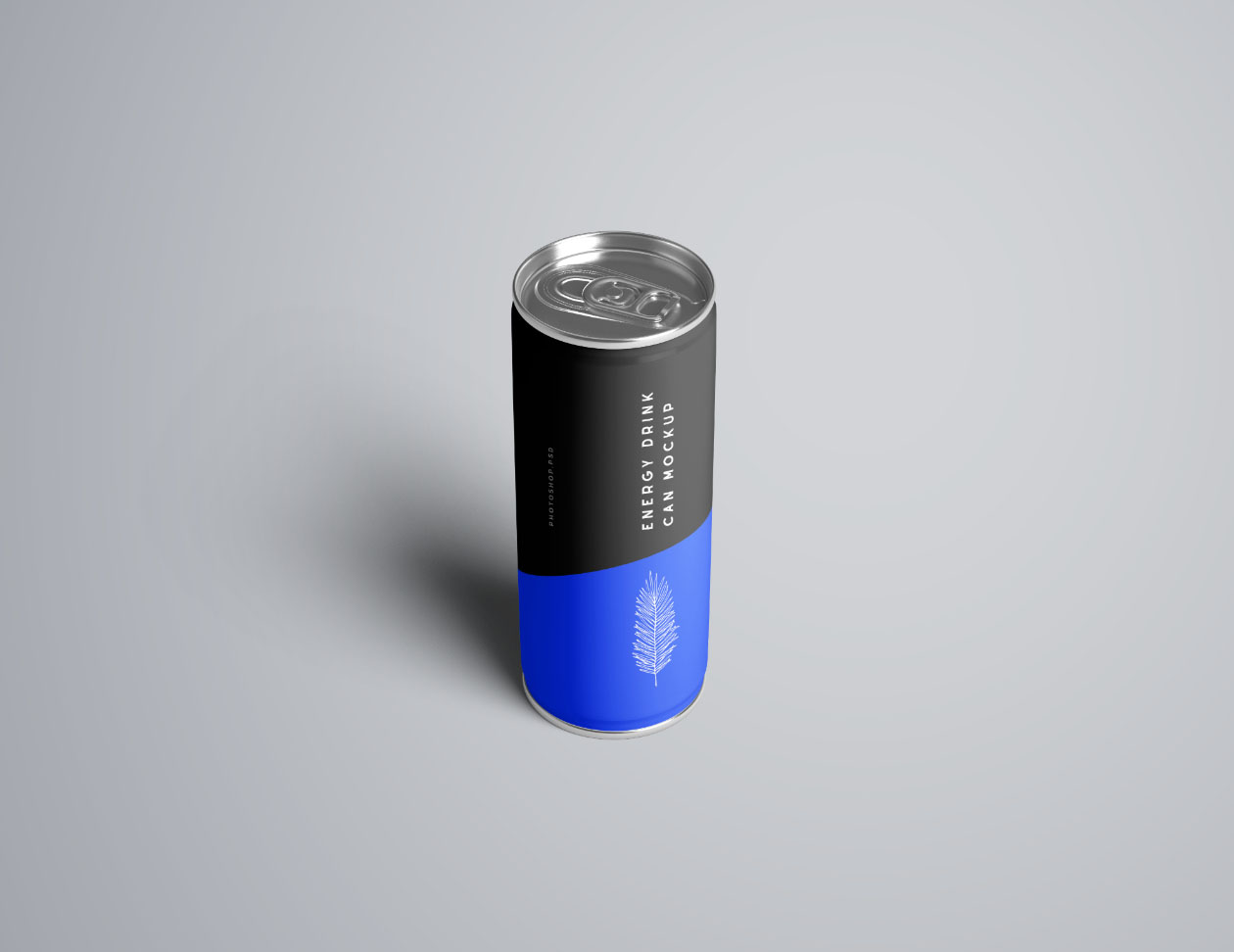 Soft drink can mockup psd · 3. Energy Drink Can Mockup Psd