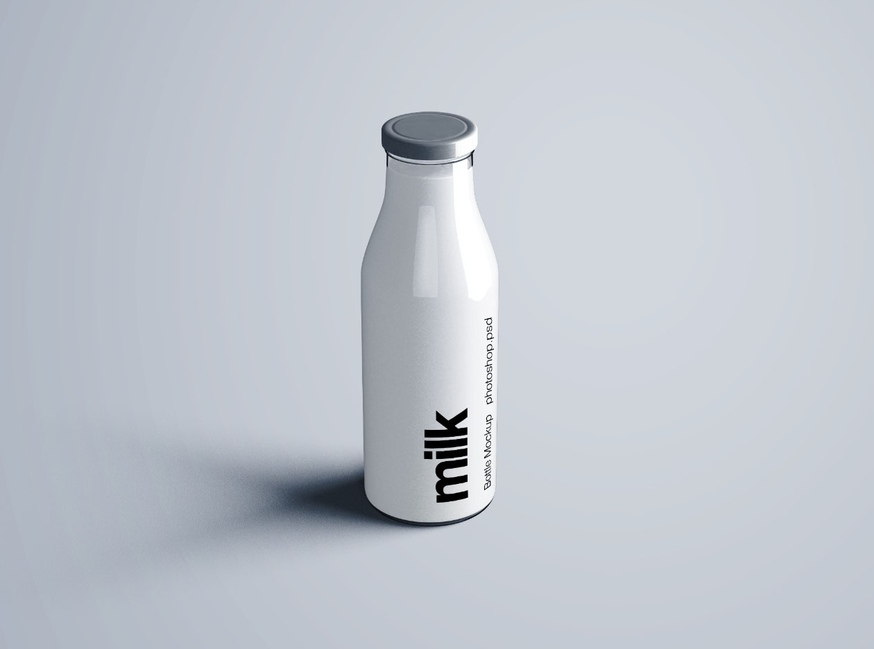 Milk carton mockup · mockup box. Milk Bottle Mockup Psd