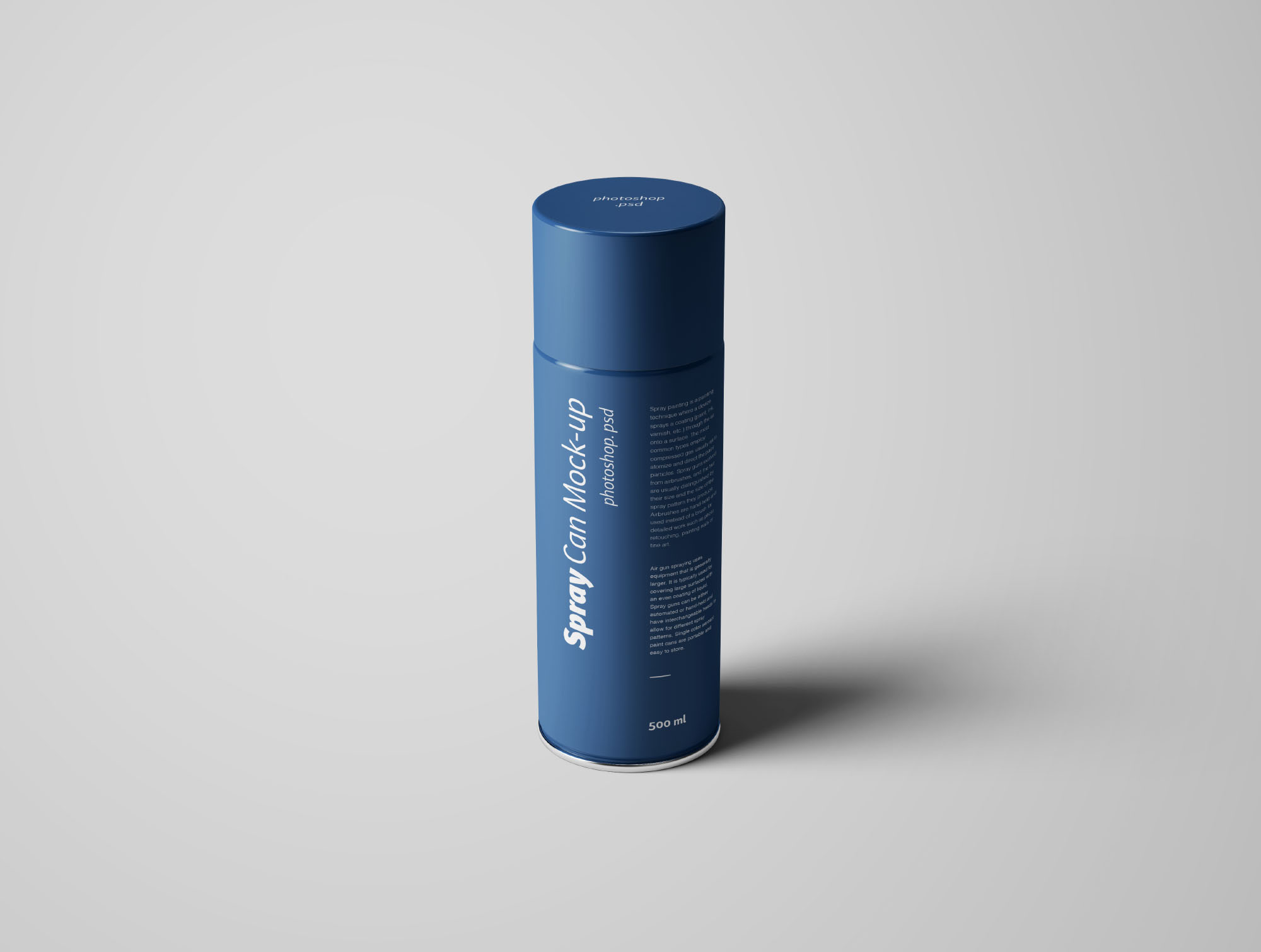 Spray can mockups available in psd format. Spray Can Mockup Photoshop Psd