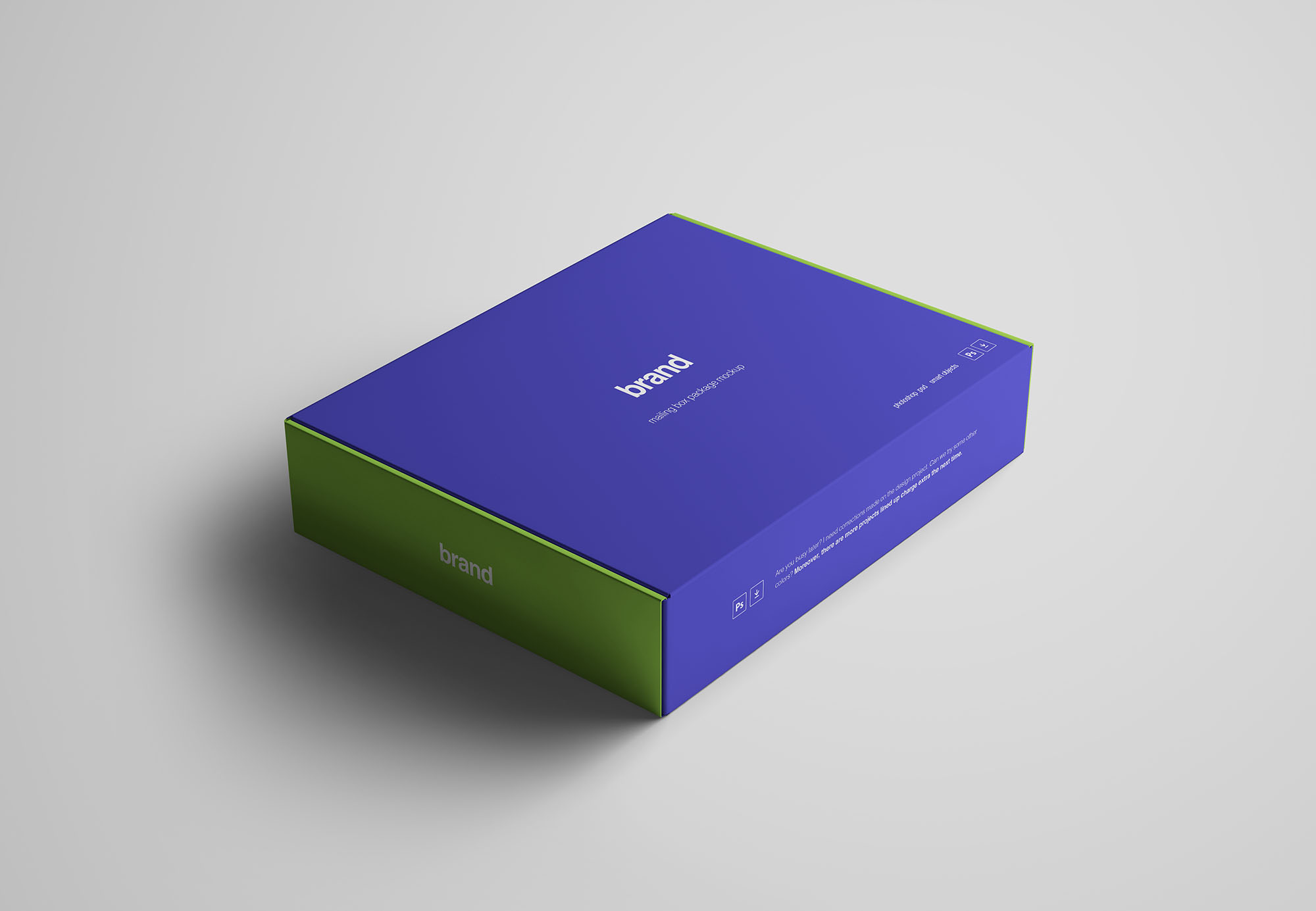 We have a stunning list of different psd packaging mockups for you to choose from. Advanced Package Box Mockup