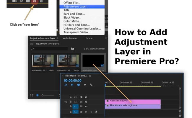 How To Add Adjustment Layer In Premiere Pro? [Easy Method] - Graphics Gaga