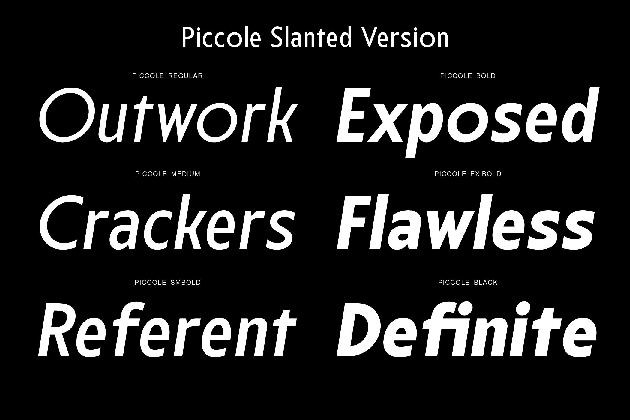 Piccole Font 2