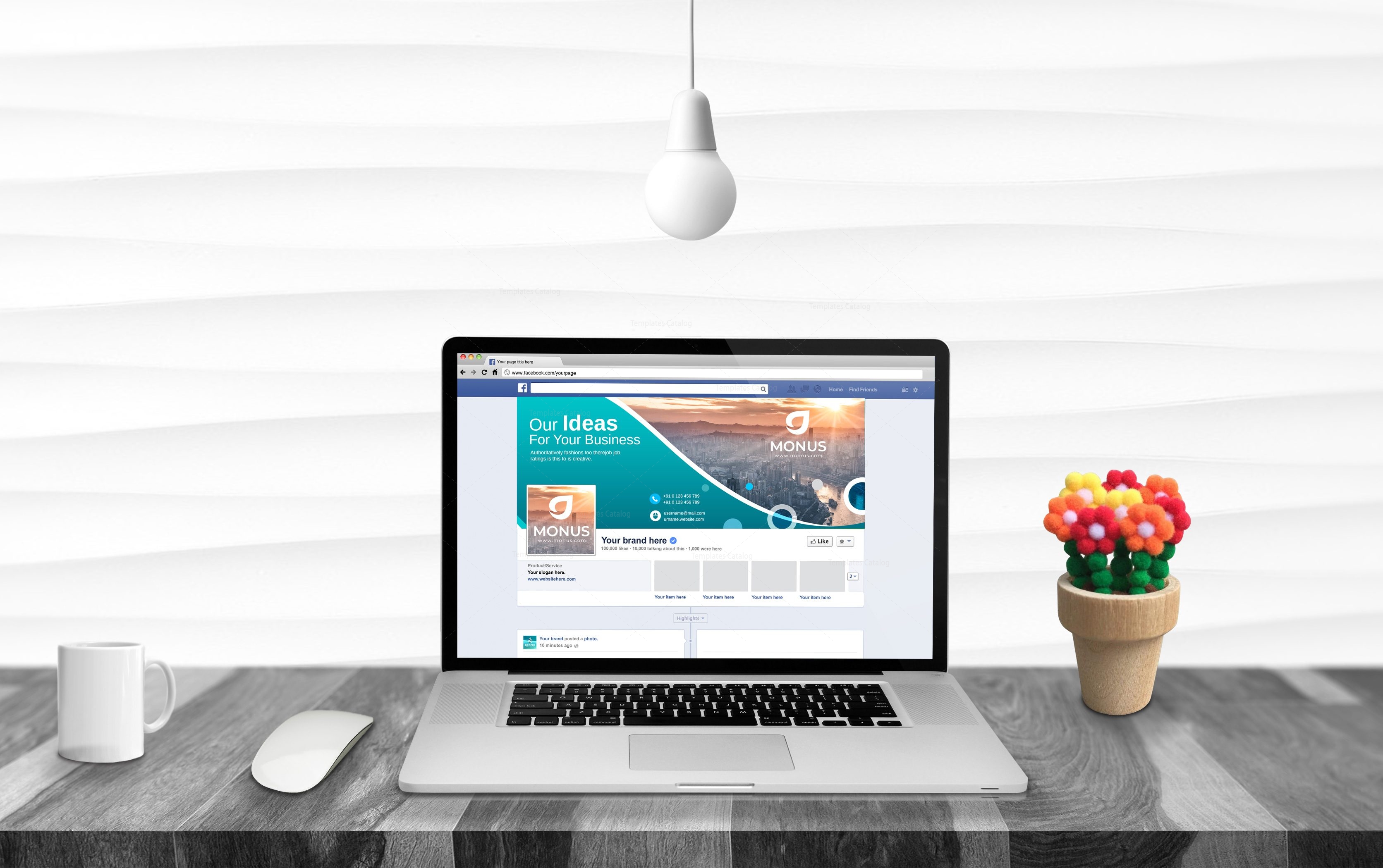 Premium Facebook Timeline Cover Template