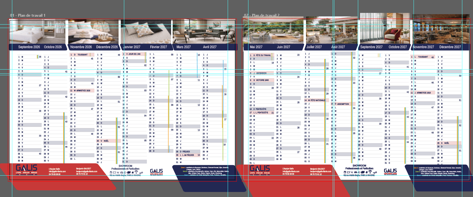 Calendrier 2025-2026