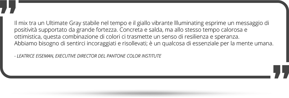 COLORE DELL’ANNO 2021