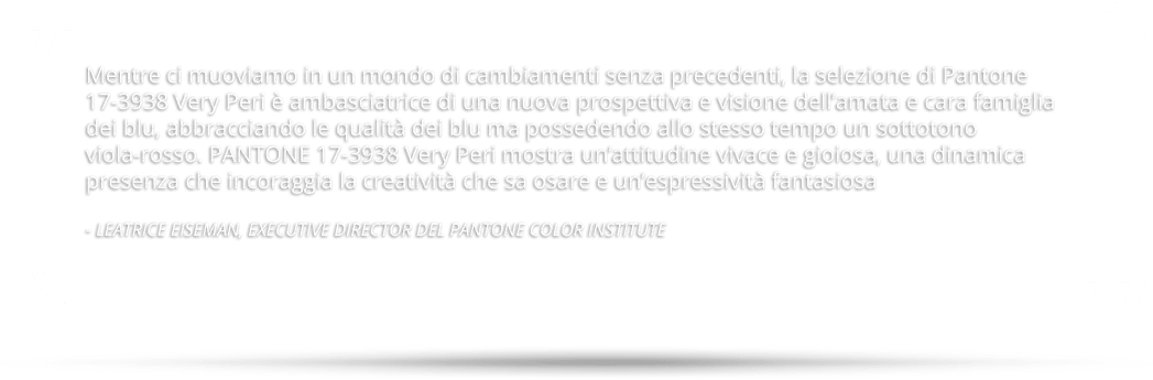 COLORE DELL’ANNO 2022