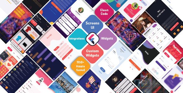 Flutter Kit Ui Kits Flutter Uikit Code Market - Sunset Illustrations - Amazing Full HD Collection