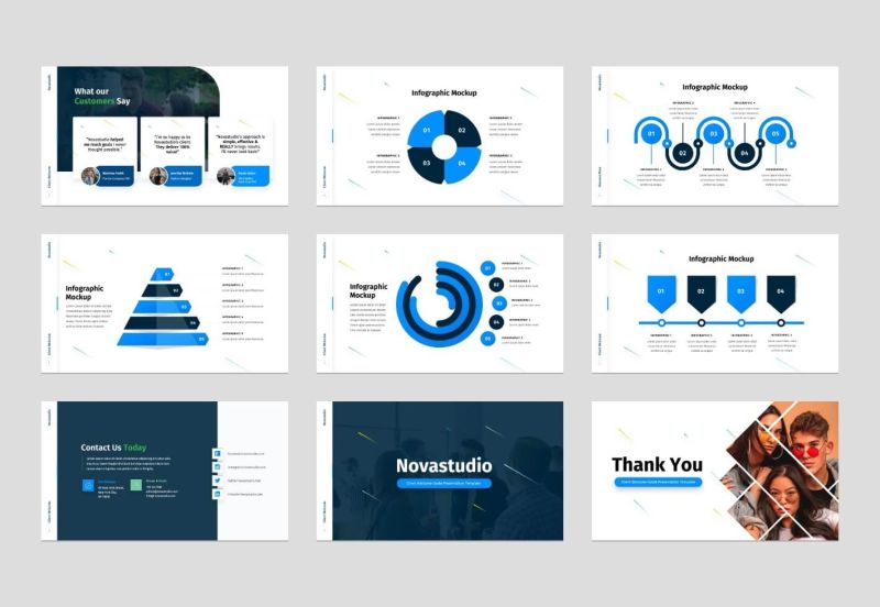 Client Welcome Guide Google Slides Presentation Template Graphue - Premium City Design Gallery - High Resolution