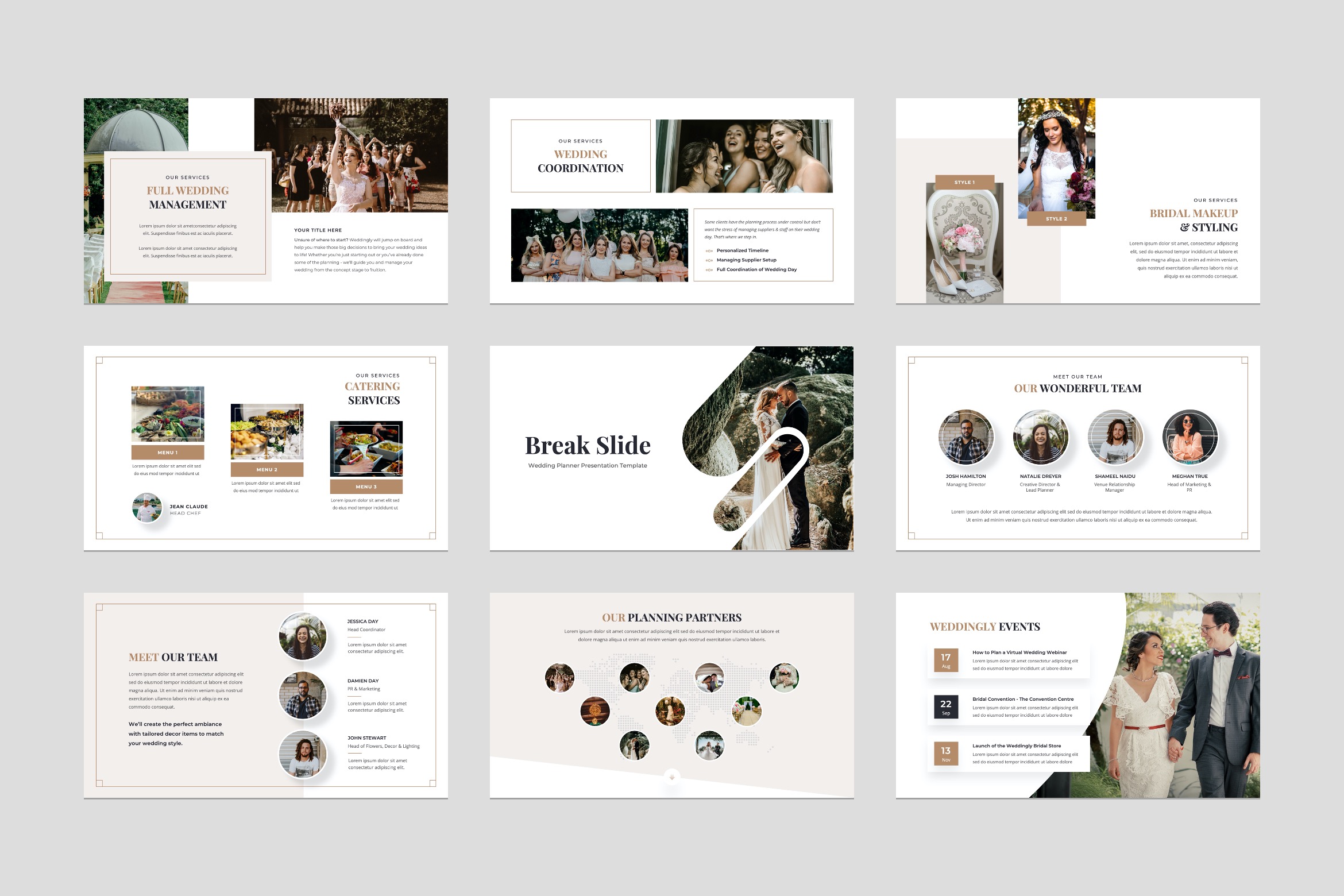 Wedding planner powerpoint presentation template