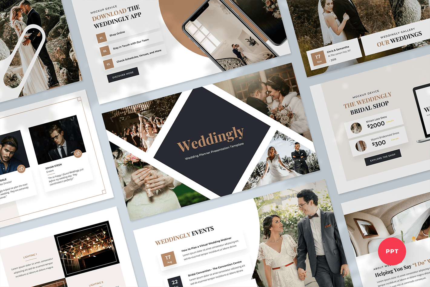 Wedding planner powerpoint presentation template