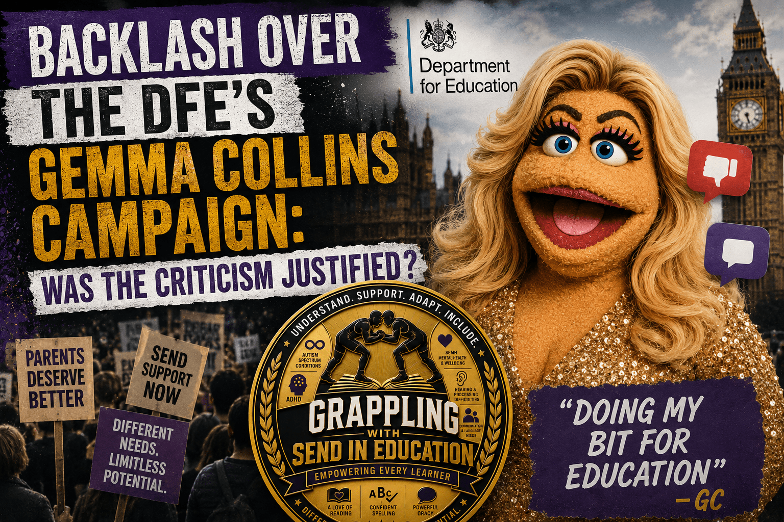 Backlash Over the DFE’s Gemma Collins Campaign: Was the Criticism Justified?